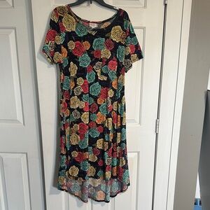 LulaRoe floral dress size large women’s